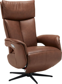 GÖTZ Pe Soleda Polt.relax man.M,marr.sc. - Marrone scuro / L: 69.0 cm x P: 81.0 cm x A: 116.0 cm