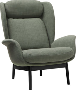 FRITZ Fauteuil - Hellgrau / L: 93.0 cm x P: 90.0 cm x H: 102.0 cm