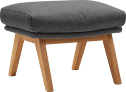 Tabouret ANDRES - L : 51,0 cm x P : 40,0 cm x H : 41,0 cm / Anthracite