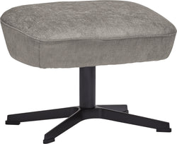 MALEA Poggiapiedi - Argento / L: 52.0 cm x P: 39.0 cm x A: 38.0 cm