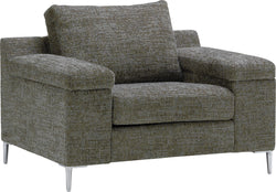 DIENER Poltrona - Verde / L: 99.0 cm x P: 92.0 cm x A: 81.0 cm