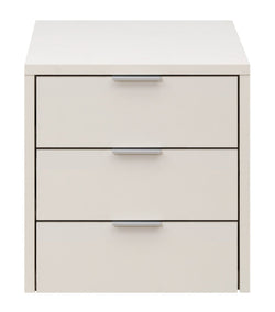 MODUL Schrank-Schubladenkorpus - Weiss / B: 48.4 cm x T: 53.0 cm x H: 50.0 cm