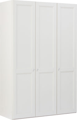 MODUL Drehtürenschrank - Creme / B: 153.0 cm x T: 59.0 cm x H: 220.0 cm