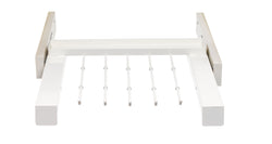 MODUL Porte-pantalons - Weiss / L: 48.4 cm x P: 51.5 cm x H: 6.1 cm