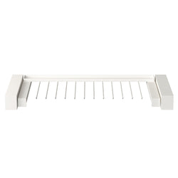 MODUL Portapantaloni estraibile - Bianco / L: 98.7 cm x P: 51.5 cm x A: 6.1 cm