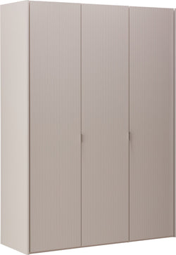 Armoire à portes battantes MODUL PLUS - L : 156,8 cm x P : 59,0 cm x H : 220,0 cm / Gris clair