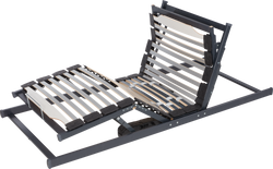 Sommier bico EASY FLEX Duomat - 200,0 cm x 90,0 cm / Gris