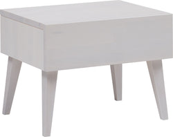 Comodino CARA - Grigio chiaro / L: 45,0 cm x P: 35,0 cm x A: 35,0 cm