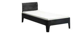 HASENA OAKLINE Bett - Grau / B: 90.0 cm x T: 200.0 cm