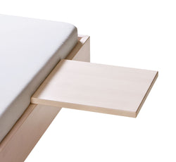 Table de chevet HASENA MIDO - L : 40,0 cm x P : 35,0 cm x H : 10,0 cm / Blanc