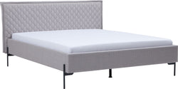 HASENA GLORIA Bett - Hellgrau / B: 160.0 cm x T: 200.0 cm