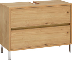 SIERRA Meuble sous-lavabo - chêne / L: 80.0 cm x P: 35.0 cm x H: 60.0 cm