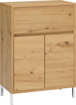 SIERRA Mobile accostabile - Quercia / L: 60.0 cm x P: 35.0 cm x A: 84.3 cm