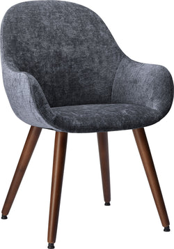 LAYLA Sedia - ardesia / L: 56.0 cm x P: 60.0 cm x A: 84.0 cm