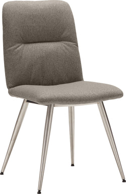 Sedia NAVIGLI II - Taupe / Grigio / L: 49,0 cm x P: 61,0 cm x A: 90,0 cm