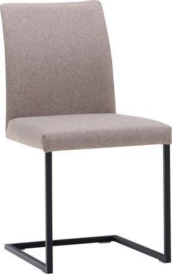 SIENA o.AL. Soil Liver/Freischwinger sch - Grau / B: 45.5 cm x T: 44.0 cm x H: 87.0 cm