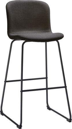 GIANNI Sgabello per mobile bar - Antracite / L: 49.0 cm x P: 52.0 cm x A: 107.0 cm