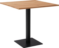BISTRELLI Table - chêne massif / L: 75.0 cm x P: 75.0 cm x H: 75.0 cm