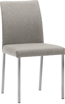 SIENA Stuhl - Hellgrau / Graun / B: 52.0 cm x T: 44.5 cm x H: 83.0 cm