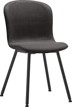 GIANNI Chaise - anthracite / L: 48.0 cm x P: 58.5 cm x H: 84.0 cm