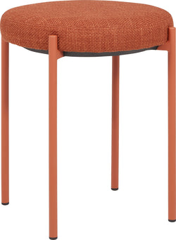 AURA Stool fabric - Orange / Hauteur : 45,0 cm