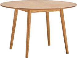 SOFIA Table - Placage de chêne / L: 120.0 cm x P: 120.0 cm x H: 75.0 cm