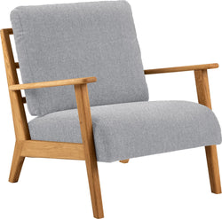 FAUSTO Fauteuil - Weiss / Schwarz / L: 83.0 cm x P: 75.0 cm x H: 80.0 cm