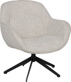 WILA Fauteuil - Écru / L: 74.0 cm x P: 77.0 cm x H: 85.0 cm