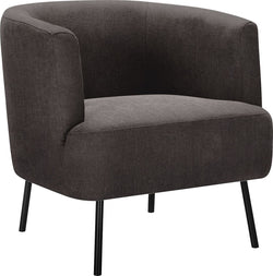 Poltrona FUNK - Nero/Bianco / L: 68,0 cm x P: 70,0 cm x A: 69,0 cm