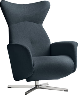 ASCAN St. Soil manuell,blau,V.chrom - Blau / B: 76.0 cm x T: 78.0 cm x H: 114.0 cm