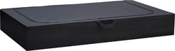 CARA Cassetto sottoletto - Faggio nero / L: 120.0 cm x P: 65.0 cm x A: 17.5 cm