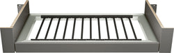 MODUL PLUS Porte-pantalons - nougat / L: 84.0 cm x P: 52.0 cm x H: 6.0 cm