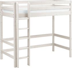 Flexa CLASSIC Letto rialzato - Lavaggio bianco / L: 110.0 cm x P: 210.0 cm x A: 185.0 cm