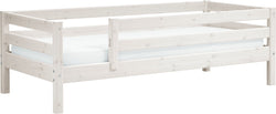 Flexa CLASSIC Einzelbett - White Wash / B: 100.0 cm x T: 210.0 cm x H: 67.0 cm