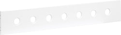 Flexa WHITE Barre de sécurité 3/4 - Blanc / P: 159.0 cm x H: 25.0 cm