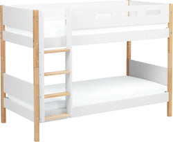Letto a castello Flexa NOR - Bianco / L: 109,0 cm x P: 210,0 cm x A: 154,0 cm