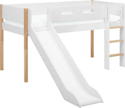 Flexa NOR Letto semirialzato - Bianco / L: 109.0 cm x P: 210.0 cm x A: 120.0 cm