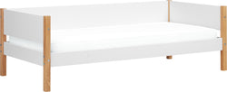 Flexa NOR Lit simple - Blanc / L: 100.0 cm x P: 210.0 cm x H: 67.0 cm