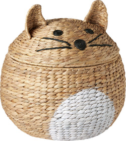 SILVI Korb - Beige / H: 40.0 cm