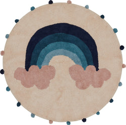 Tappeto per bambini JUNA - Multicolore / Diametro: 120,0 cm