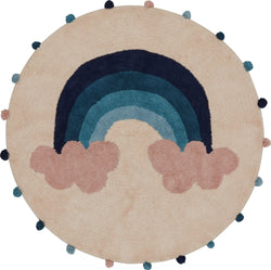 JUNA Tapis pour enfants - Multicolore / D : 120,0 cm