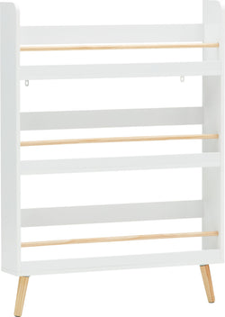 SABRINA Etagère à livres - Blanc / P: 81.0 cm x L: 15.0 cm x H: 110.0 cm