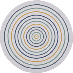 ALESSIO Kinderteppich - Multicolor / B: 130.0 cm x H: 130.0 cm x D: 130.0 cm