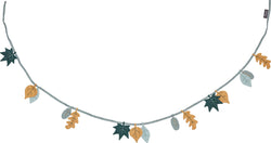 HANNA Girlande Blätter - Multicolor / B: 255.0 cm