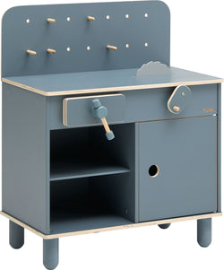 Flexa PLAY WORKBENCH Spielzeug - Blau / B: 60.0 x T: 34.5 x H: 48.5