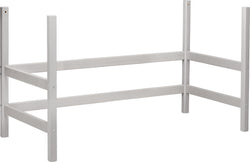 Flexa CLASSIC Montanti per letto rialzato - Grigio / P: 100.0 cm x L: 210.0 cm x A: 118.0 cm