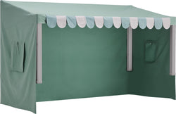 Struttura Flexa CLASSIC TEXTILE HOUSE per tettoia in tessuto, tessuto incluso - Blu / L: 112,0 cm x P: 210,0 cm x A: 129,3 cm