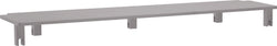 Scrivania CLASSIC HB 200 cm grigia - Grigio / L: 210,0 cm x P: 52,5 cm