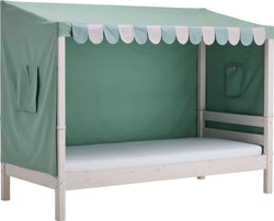 Flexa CLASSIC TEXTILE HOUSE Set completo di arredi tessili con letto singolo - Titolo predefinito