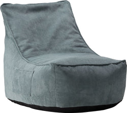 QUEENS Kindersitzsack - Blau / B: 50.0 cm x T: 65.0 cm x H: 40.0 cm